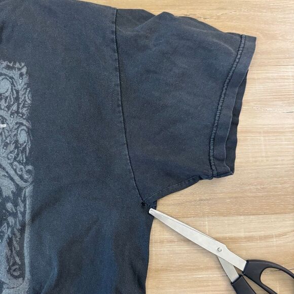 Vintage Tool 2006 10000 Days Black Shirt Tour Size XL Tennessee River Tag Metal - Picture 9 of 9